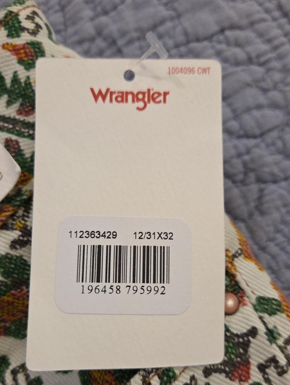 NWT Wrangler High Rise Fierce Flare Jeans Size 12 - Picture 7 of 16